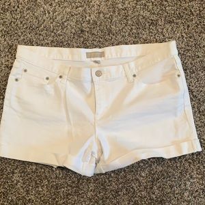 Banana Republic White Shorts